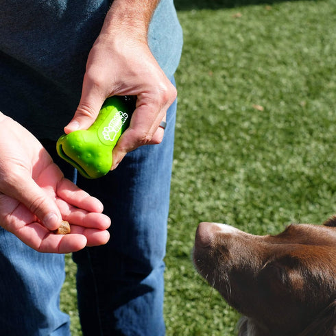 Dog Treat Pouch, Blue Bone...