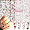 8 Pcs Nail Art Stickers Decal,Cute Cartoon Nail Decals 3D Self-Adhesive Nail Art Supplies Nail Stickers for Women Girls DIY Nail Designs Nail Deco...