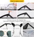Upgraded All-in-One Magnetic Eyeglass Repair kit with Magnifying Glass, Repair Tool Kit with 12 interchangeable Screwdriver Bits, Nose Pads, Screw...