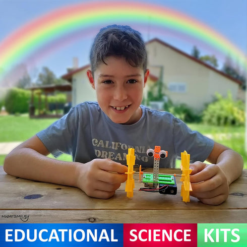 Science Robotics Kit STEM Toys for Boys, DIY Educational Arts and Crafts for Kids, Science Experiments Building Project, Best Birthday for Boys & ...