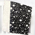 Baby Blanket for Girls Boys Black Moon Star Minky Super Soft Double Layer Receiving Blanket with Dotted Backing for Newborns Nursery Stroller Rece...
