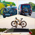4 PCS Bike Rack Straps Reusable Bike Wheel Strap Adjustable Bike Straps for Rack Bike Straps with Durable Hook Bike Stabilizer Straps MTB Accessor...