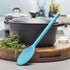 Zeal Scratch Non-Stick Silicone Cooking Spoon, Aqua Blue, 30 cm...