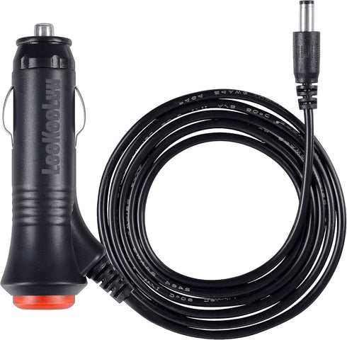 LeeKooLuu T9 Car Charger Cigarette Lighter Adapter Plug Cord with ON/Off Switch for Rear View Camera Monitor Systems with 6ft Cord Extension Cable...