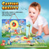 6 in 1Dinosaur Shaped Montessori Wooden Calendar Clock, Early Learning Educational Games Teaching Clock for Learning The Time, Date, Days of The W...