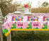 3Pcs Super Brothers Adventure Party Tablecloths 108 x 54 inches Video Game Theme Plastic Table Cloth Fits for Princess Peach Girl Birthday Party D...