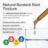 Burdock Root Tincture - Antioxidant Support Liquid Supplement - Organic Burdock Root Extract - Alcohol and Sugar Free - Vegan Drops 4 Fl.Oz....