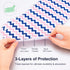 Baby Burp Cloths with Snap Large Size 3 Layers Thicken 100% Cotton Super Absorbent and Soft Baby Spit Up Burping Rags Baby Burp Cloth Set for Boys...