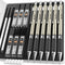 Nicpro 0.5 mm Art Mechanical Pencils Set in Gift Case, 6 PCS Metal Drafting Pencil 0.5mm with 6 Tube HB Lead Refills & 18 PCS Eraser Refills for A...