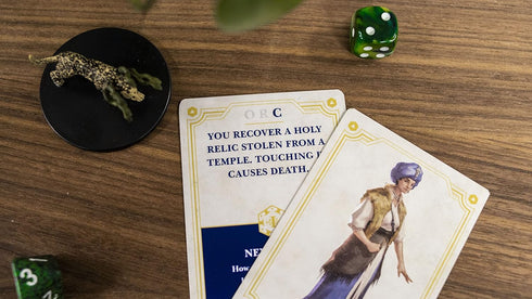 DUNGEON CRAFT Deck of Stories: NPC Booster 1 Board Game - 18 Fantasy Tabletop Role Playing Game RPG Storytelling Cards - Dungeon Master Accessorie...