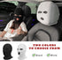 2 PCS Car Headrest Cover, Personalized Funny Car Seat Full Face Mask, Ski Mask Wrap Protection for Auto Front Seat Rest Decoration, Universal Inte...