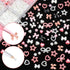 BELICEY 3D Bow Nail Charms 600PCS Flowers Nail Charm Pink&White Flatback Pearls Beads Star Heart Bowknot Cute Nail Charms Nail Supplies Accessorie...