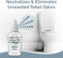 SMELLS BEGONE 4 oz Essential Oil Air Freshener Bathroom Spray - Eliminates Bathroom & Toilet Odors - Made with Essential Oils - Eucalyptus Mint Sc...