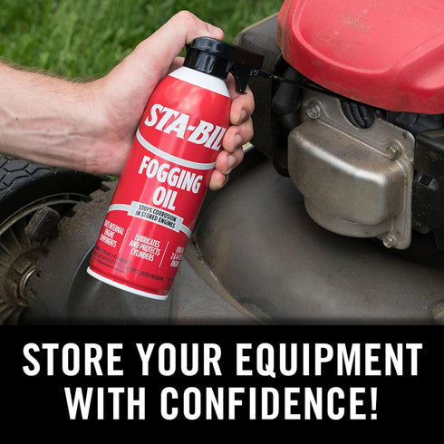 STA-BIL (22001) Fogging Oil - Stops Corrosion In Stored Engines - Lubricates And Protects Cylinders - Coats Internal Engine Components - For All 2...