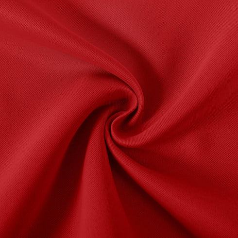 DWCN Red Christmas Valance for Windows Rod Pocket Blackout Window Valance Curtains for Kitchen Bedroom 52 x 18 inch Long,1 Panel...