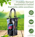 Tirrinia Insulated Wine Gift Carrier Tote - Travel Padded 2 Bottle Wine/Champagne Cooler Bag for Portable Wine Bottle Carrying Case, Women Men Eve...