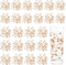 Tondiamo 24 Pcs Artificial Pearl String for Floating Candle Faux Pearls Beads String Party Garland Decoration for Vases Filler Wedding Centerpiece...