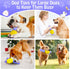 Dog Toys for Aggressive Chewers: Tough Dog Chew Toys-Large Squeaky Dog Toys for All Breed Sizes to Keep Them Busy (Purple)...