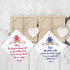 W&F GIFT Embroidered Wedding Handkerchief - Mom, Dad, New Mom, New Dad & Grandma...