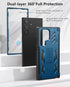 FNTCASE for Samsung Galaxy S23-Ultra Case: Military Grade Drop Proof Protection Mobile Cover with Kickstand | Matte Textured Rugged Shockproof TPU...