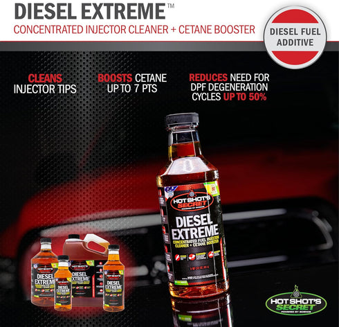 Hot Shot's Secret P040416Z Diesel Extreme Clean and Boost - 16 fl. oz. (Packaging May Vary)...
