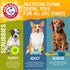 Arm & Hammer for Pets Scrubbies Boomerang Chew Toy for Adult Dogs Infused with Baking Soda - Durable Teething Toy with Unique Shape for Fetch & Ch...