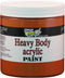 Handy Art Nu Master Heavy Body Acrylic Paint 8 ounce, Red Oxide...