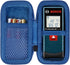 co2CREA Hard Case compatible with Bosch GLM 20 Compact Blaze 65' Distance Measure (Black Case + Inside Blue + Blue Zipper)...