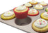 Premium Red Greaseproof Cupcake Liners Muffin Paper Baking Cups Standard Size, 100-Count...
