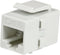 StarTech.com White Cat 6 RJ45 Keystone Jack Network Coupler F/F - RJ45 Coupler - Cat6 Coupler - F/F Cat6 Keystone Jack White Modular (C6KEYCOUPLWH...