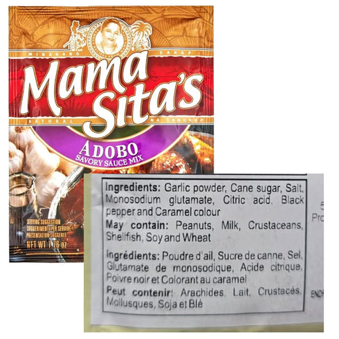 Mama Sita's Adobo (Savory Sauce Mix) - 1.76o Ounce (Pack of 3)...