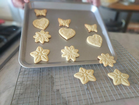 USA Pan Bakeware Nonstick Cookie Sheet Pan, Small...