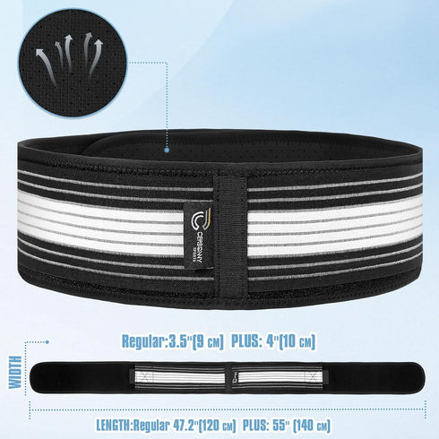 SI Belt for Women & Men, Sacroiliac Belt for Alleviates Sciatic, Pelvic, Lower Back And Sacral Nerve Pain Relief (Regular)...