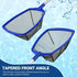Pool Hot Tub Skimmer Spa Net - Pool Skimmer Net with Aluminum Pole, 26.4'', Ultra Fine Mesh Net Skimmer Rake, Swimming Pool Hand Leaf Skimmer Net,...