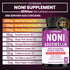 Noni Capsules 8850mg - Noni, Boswellia, White Willow Bark - 3 Months Supply...