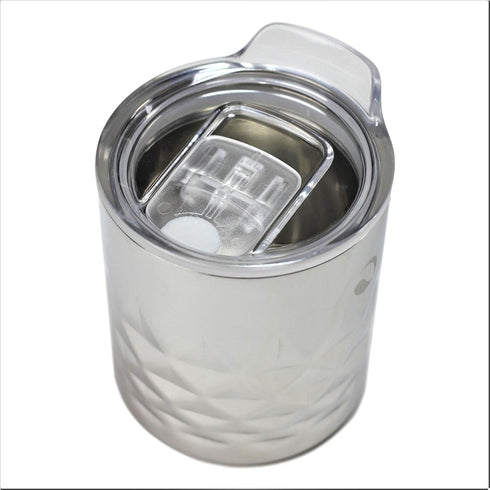 Drinco- 10oz Stainless Steel Tumbler, Vacuum Insulated Tumbler Whiskey Glass, Rocks Glass, GULT (10oz Whiskey Tumbler, Diamond)...