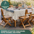 All Purpose Canvas Drop Cloth by CCS CHICAGO CANVAS & SUPPLY - Paint Tarp, Canvas Fabric, Drop Cloth Curtains, Paint Drop Cloth, Washable & Reusab...