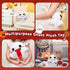 Halloween Ghost Plush Pillow - Cuddly Double-sided Ghostface Plush Doll,Trick or Treat, 9.4"Soft Ghost Stuffed Animal Toy Gifts for Boys Girls,Hal...
