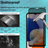 [2+2 Privacy Screen Protector for Samsung Galaxy A14 5G (2 Pack) Front Private Tempered Glass Screen Protector +(2 Pack) Camera Lens Protector, An...