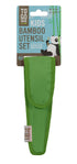 Kid's Bamboo Utensil Set Kiwi Green, 1 EA...