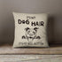 Dachshund Heart Flax Throw Pillow Cover,18 x 18 Inch Decorative Cotton Linen Cushion Cover for Sofa Couch Bed (Bulldog, Flax)...