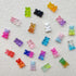 Charms for Shoes Clogs Bubble Slides Sandals, 22 Pcs Cute Gummy Resin Bear Charms, Girls Teens Women Adults Bling Shoe Charms Accessories DIY Gift...