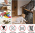 Stairway Net, Baby Gate for Stairs with No Drilling, Baby Safety Banister Guard Rail Net, 18 ft L x 2.66 ft H, Safety Net Balcony Banister Stair N...