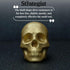 ShapedIceMolds 3D Large Skull Ice Cube Mold Tray, Round Whiskey Ice Mold with Lid for Whiskey Drinkers, Bartenders, Gift Exchanges, Home Bar Enthu...