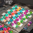 DND Dice Set?10x7 (70 Pieces) Polyhedral Dice with a Large Drawstring Bag Great for Dungeons and Dragons, Role Playing RPG MTG Table Game?10 Color...