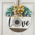 9 Pcs Large Sunflower Stencils for Painting on Wood (12x12 Inches), Reusable Butterfly Bee Floral Sun Flower Stencils for Painting on Canvas Paper...