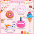 DoreenBow 5 Pack Dog Birthday Toys for Small Dogs Birthday Cake Squeaky Dog Toy Chew Toys Puppy Teething Toys Plush Birthday Box Gift for Dogs...