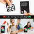 Fun Red Flag Green Flag Party Game - to Judge your Friends Dating Decisions - 230 Diverse Questions - Board Game for Adults, Adult Party Games, Ga...