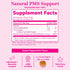 Pink Stork Organic PMS Support Sweets for Teens and Women - Simple & Natural Ingredients Vitamin B6 and Peppermint - Period, Digestion, Bloating, ...