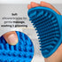 Dog Bath Brush - Silicone Grooming and Shedding Brush for Dogs & Cats, Puppy Essentials Dog Shampoo Brush, Pet Hair Removal Tool for Deep Clean & ...